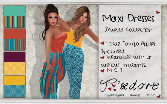 Maxi Dresses_Jewell Collection_Thrift Shop